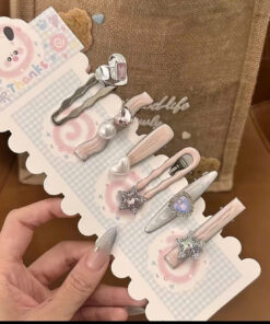 Set kẹp tóc mini phong cách Hàn Quốc
