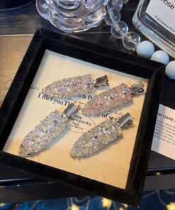 Kẹp tóc đính đá Crystal